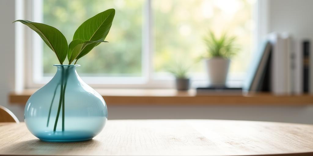 Un ambiente di design sereno che rappresenta la protezione dei dati